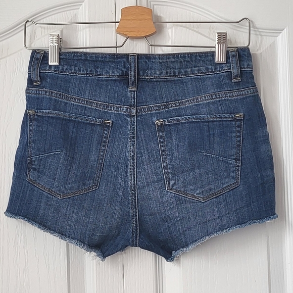 Talula grey-blue high-waisted Jean shorts - Picture 5 of 5